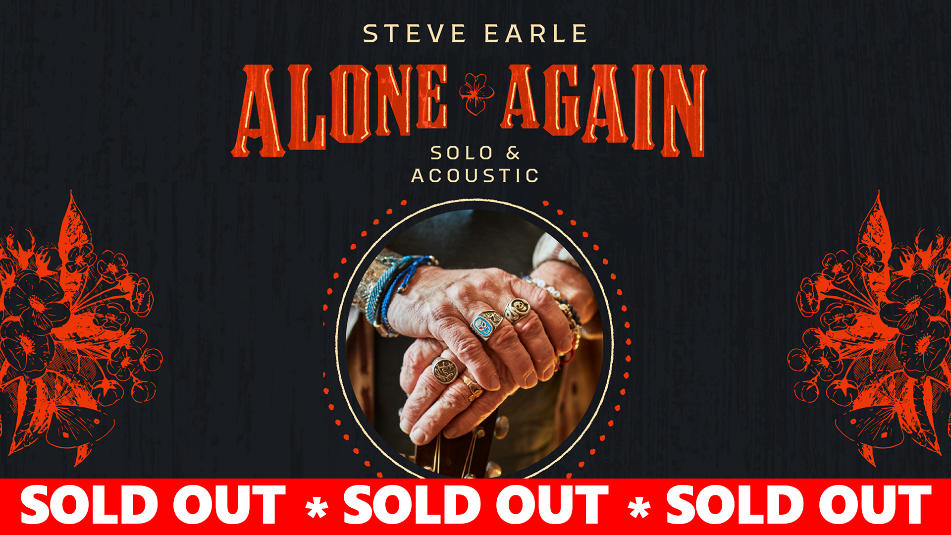 Steve Earle 1920 x 1080 SOLD OUT